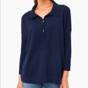 NWT Tuckernuck Navy Blue Clayton Polo XL XXL